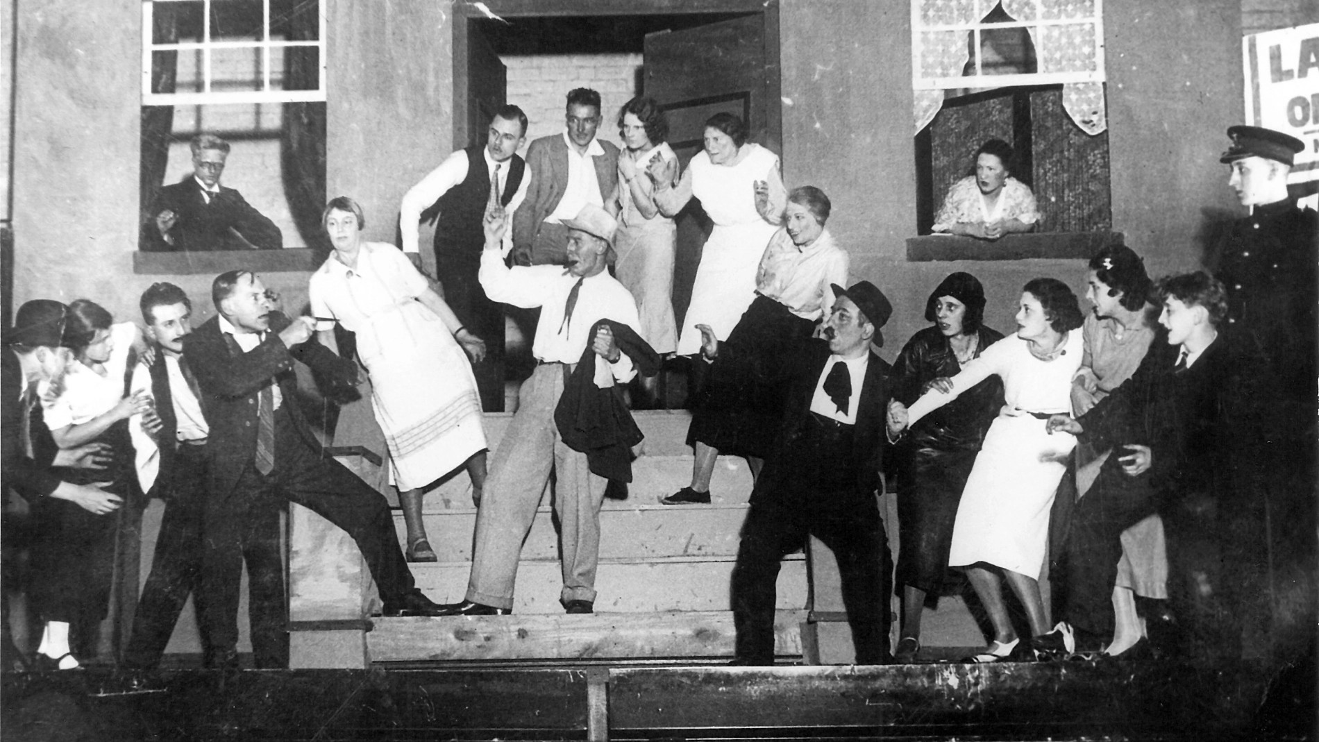 A scene from Street Scene (1932)