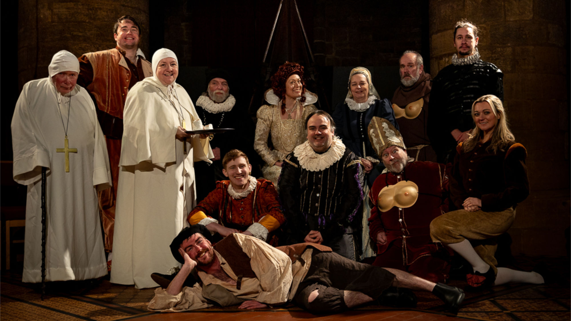 A scene from Blackadder II (2024)