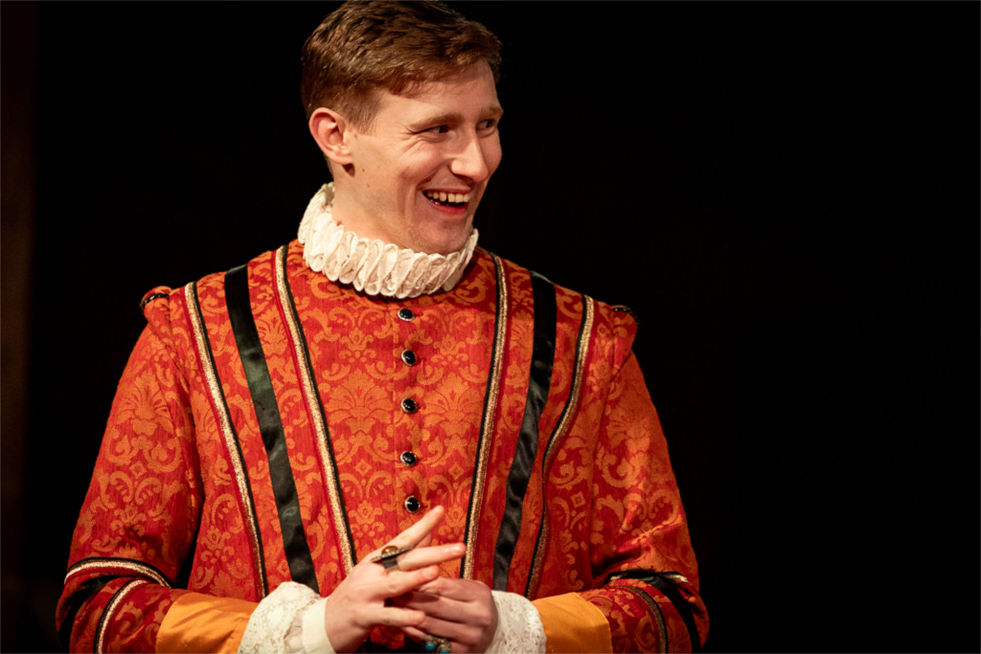 A scene from Blackadder II