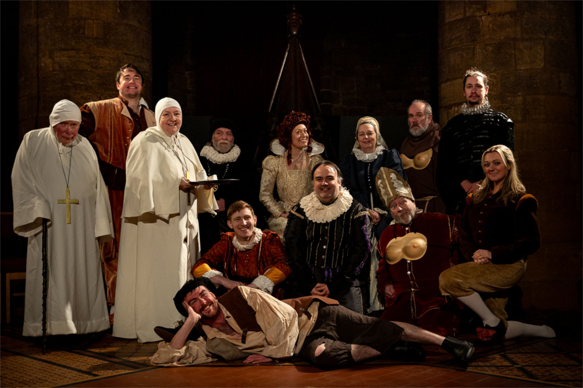 A scene from Blackadder II