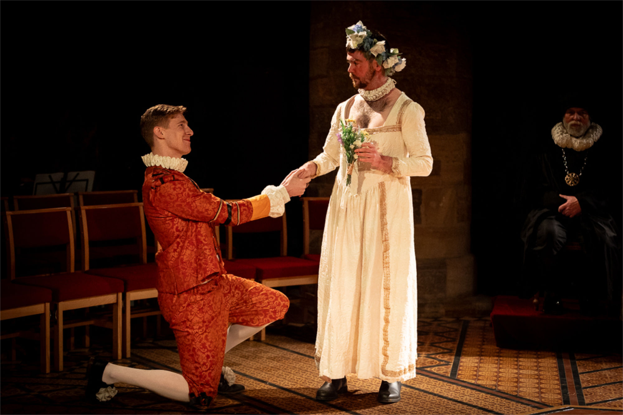 A scene from Blackadder II