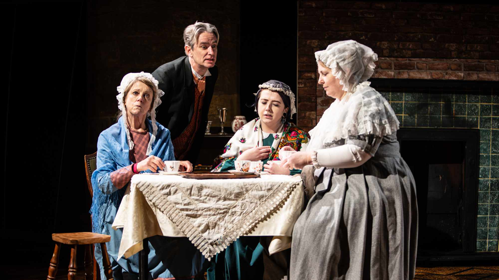 A scene from the play